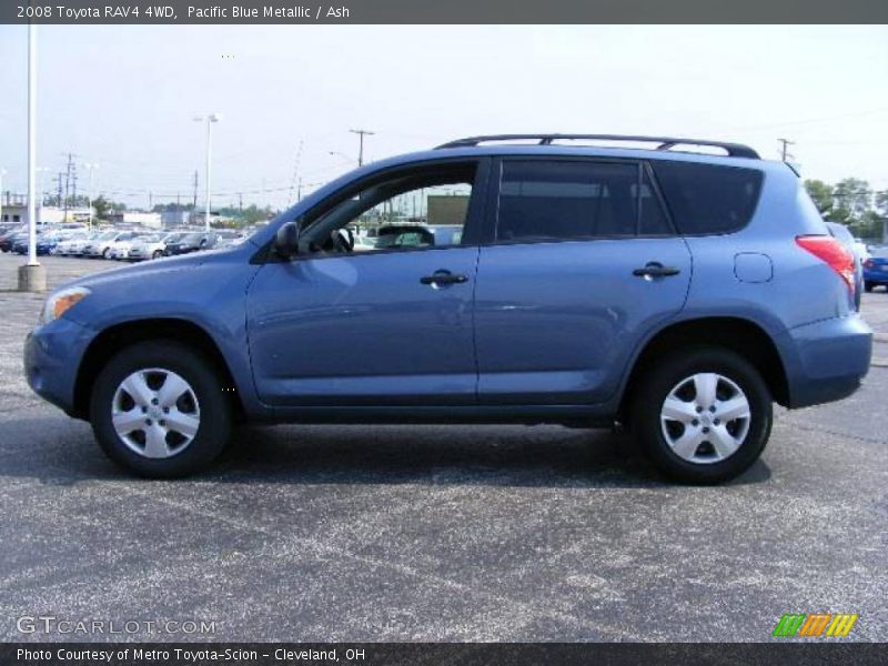 Pacific Blue Metallic / Ash 2008 Toyota RAV4 4WD