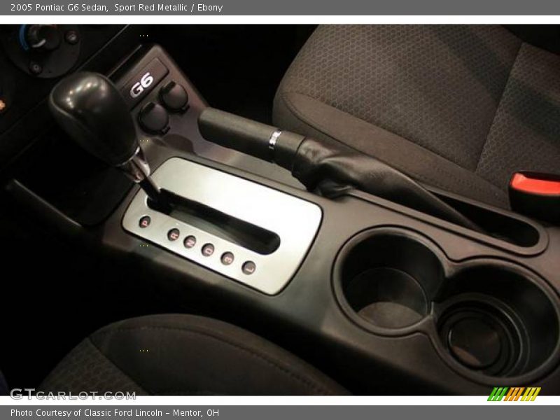 Sport Red Metallic / Ebony 2005 Pontiac G6 Sedan