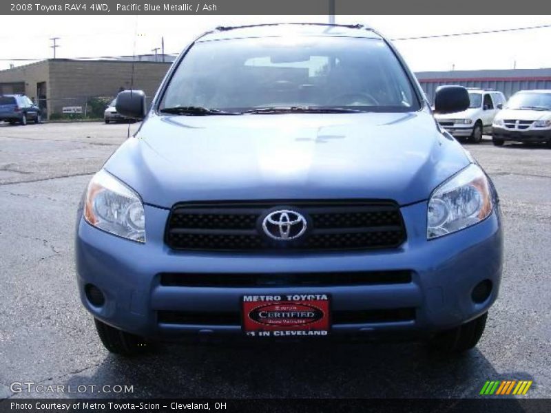 Pacific Blue Metallic / Ash 2008 Toyota RAV4 4WD