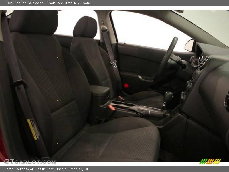 Sport Red Metallic / Ebony 2005 Pontiac G6 Sedan