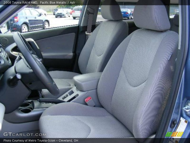 Pacific Blue Metallic / Ash 2008 Toyota RAV4 4WD