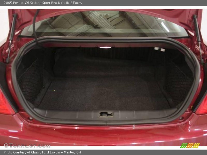 Sport Red Metallic / Ebony 2005 Pontiac G6 Sedan