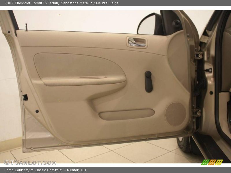 Sandstone Metallic / Neutral Beige 2007 Chevrolet Cobalt LS Sedan