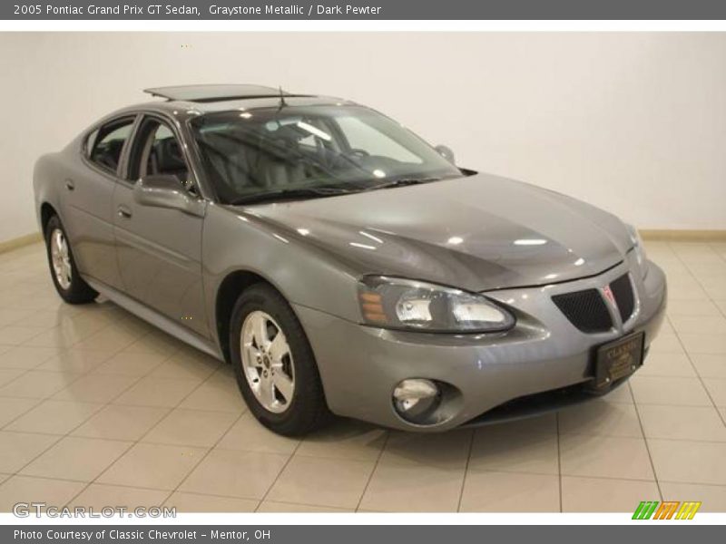 Graystone Metallic / Dark Pewter 2005 Pontiac Grand Prix GT Sedan