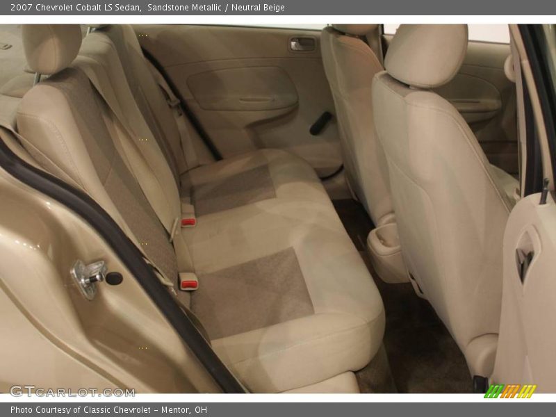 Sandstone Metallic / Neutral Beige 2007 Chevrolet Cobalt LS Sedan