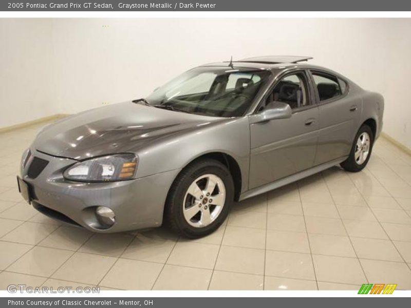 Graystone Metallic / Dark Pewter 2005 Pontiac Grand Prix GT Sedan