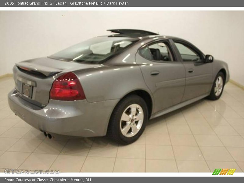 Graystone Metallic / Dark Pewter 2005 Pontiac Grand Prix GT Sedan