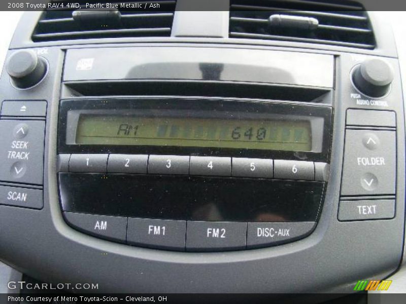 Pacific Blue Metallic / Ash 2008 Toyota RAV4 4WD