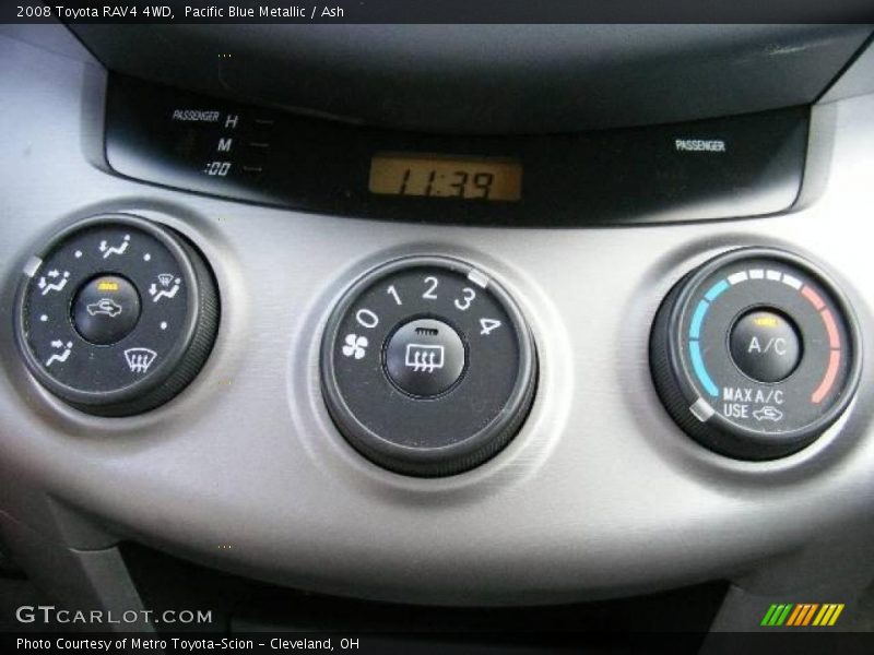 Pacific Blue Metallic / Ash 2008 Toyota RAV4 4WD
