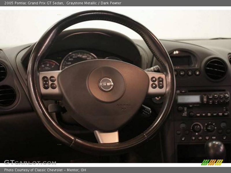 Graystone Metallic / Dark Pewter 2005 Pontiac Grand Prix GT Sedan