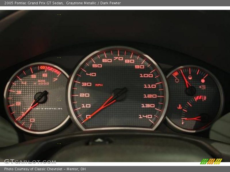 Graystone Metallic / Dark Pewter 2005 Pontiac Grand Prix GT Sedan