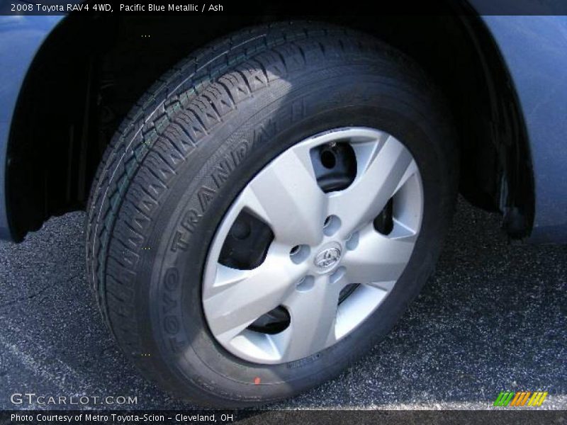 Pacific Blue Metallic / Ash 2008 Toyota RAV4 4WD