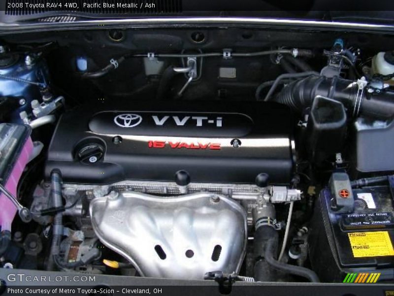 Pacific Blue Metallic / Ash 2008 Toyota RAV4 4WD