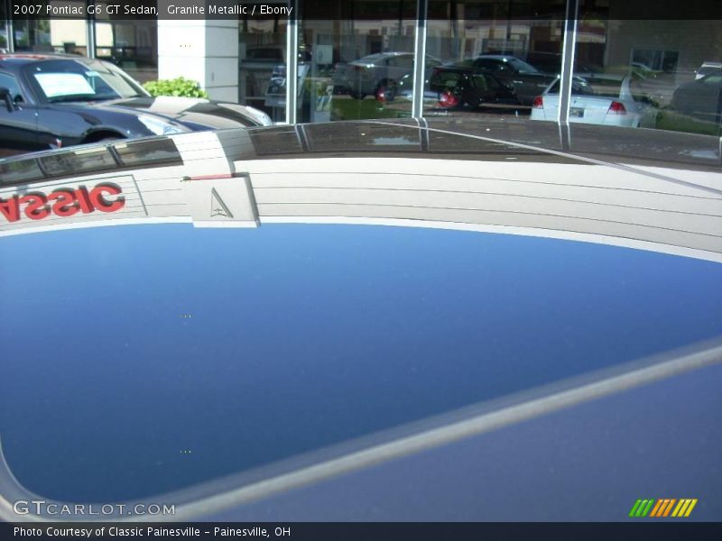 Granite Metallic / Ebony 2007 Pontiac G6 GT Sedan