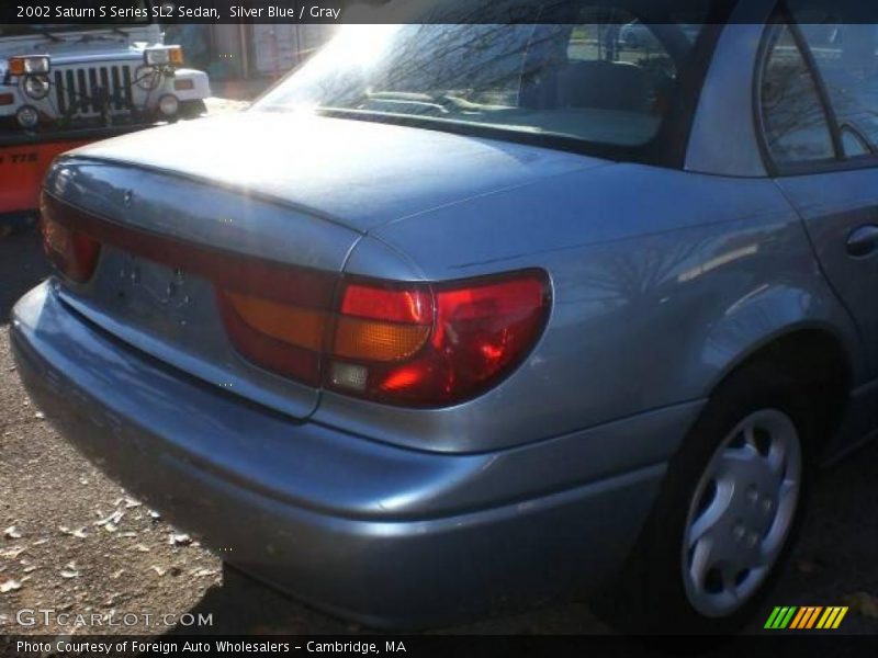 Silver Blue / Gray 2002 Saturn S Series SL2 Sedan