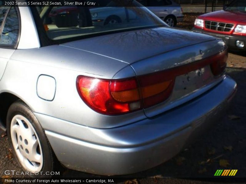 Silver Blue / Gray 2002 Saturn S Series SL2 Sedan