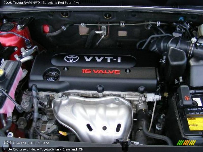 Barcelona Red Pearl / Ash 2008 Toyota RAV4 4WD