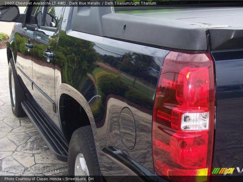 Dark Blue Metallic / Dark Titanium/Light Titanium 2007 Chevrolet Avalanche LT 4WD