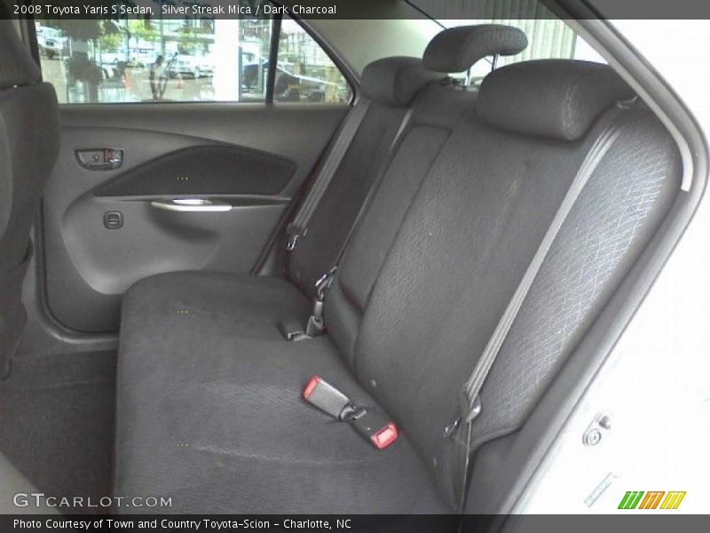 Silver Streak Mica / Dark Charcoal 2008 Toyota Yaris S Sedan