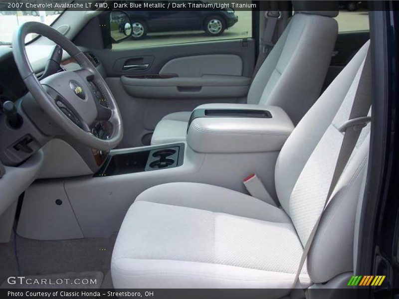 Dark Blue Metallic / Dark Titanium/Light Titanium 2007 Chevrolet Avalanche LT 4WD