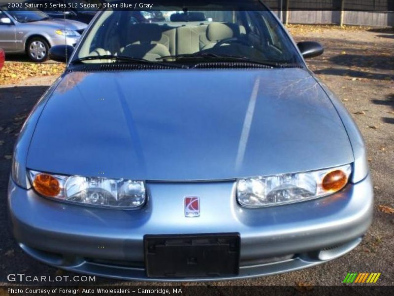 Silver Blue / Gray 2002 Saturn S Series SL2 Sedan