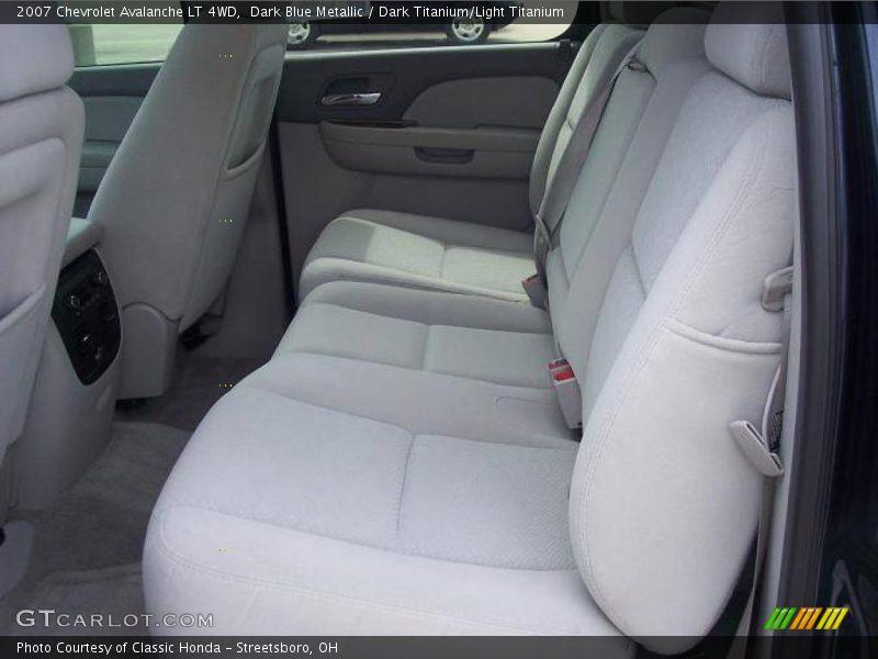 Dark Blue Metallic / Dark Titanium/Light Titanium 2007 Chevrolet Avalanche LT 4WD