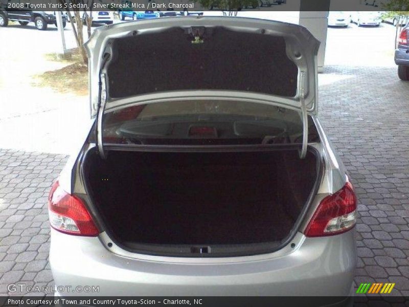 Silver Streak Mica / Dark Charcoal 2008 Toyota Yaris S Sedan