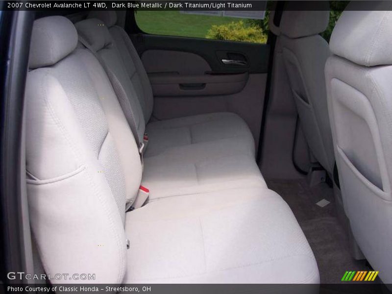 Dark Blue Metallic / Dark Titanium/Light Titanium 2007 Chevrolet Avalanche LT 4WD