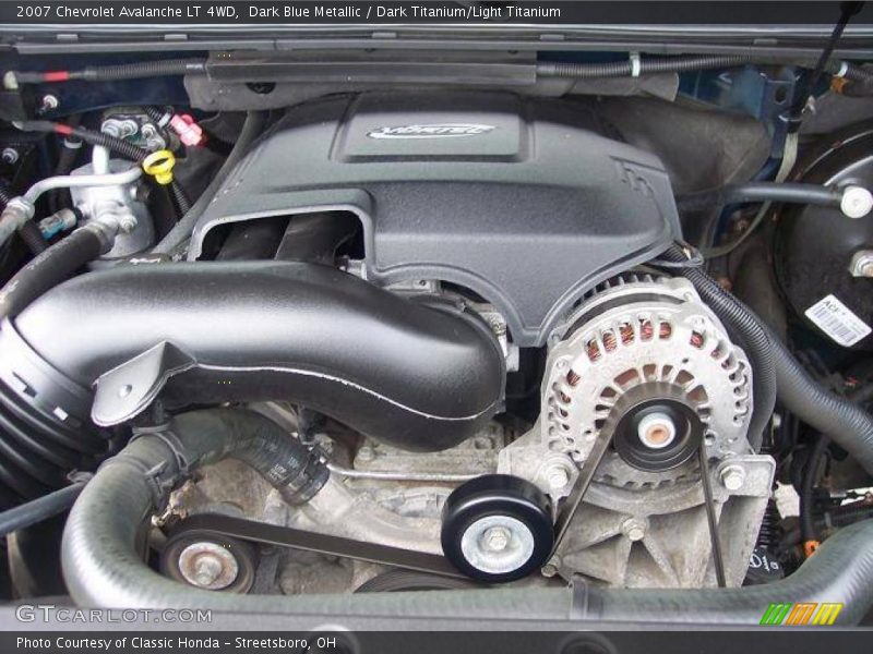 Dark Blue Metallic / Dark Titanium/Light Titanium 2007 Chevrolet Avalanche LT 4WD