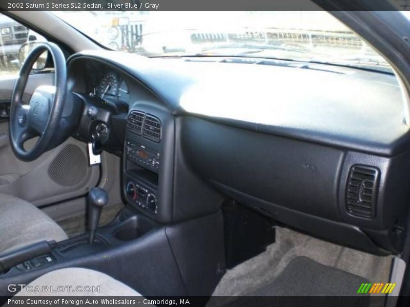 Silver Blue / Gray 2002 Saturn S Series SL2 Sedan