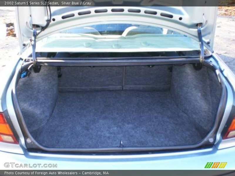 Silver Blue / Gray 2002 Saturn S Series SL2 Sedan