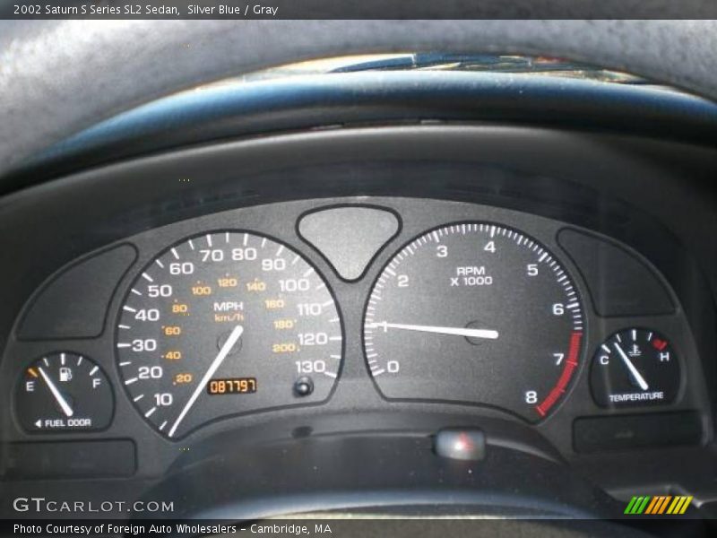 Silver Blue / Gray 2002 Saturn S Series SL2 Sedan