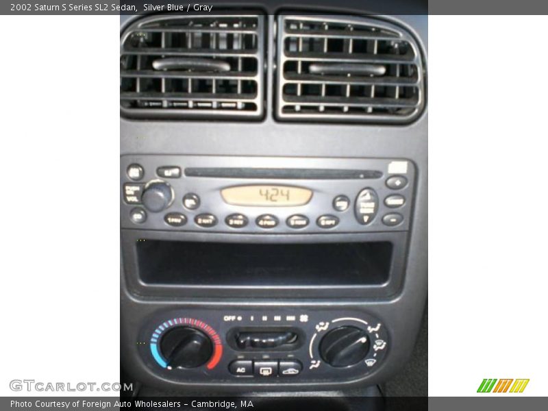 Silver Blue / Gray 2002 Saturn S Series SL2 Sedan