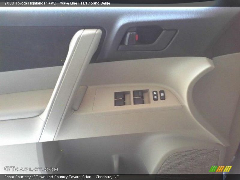Wave Line Pearl / Sand Beige 2008 Toyota Highlander 4WD