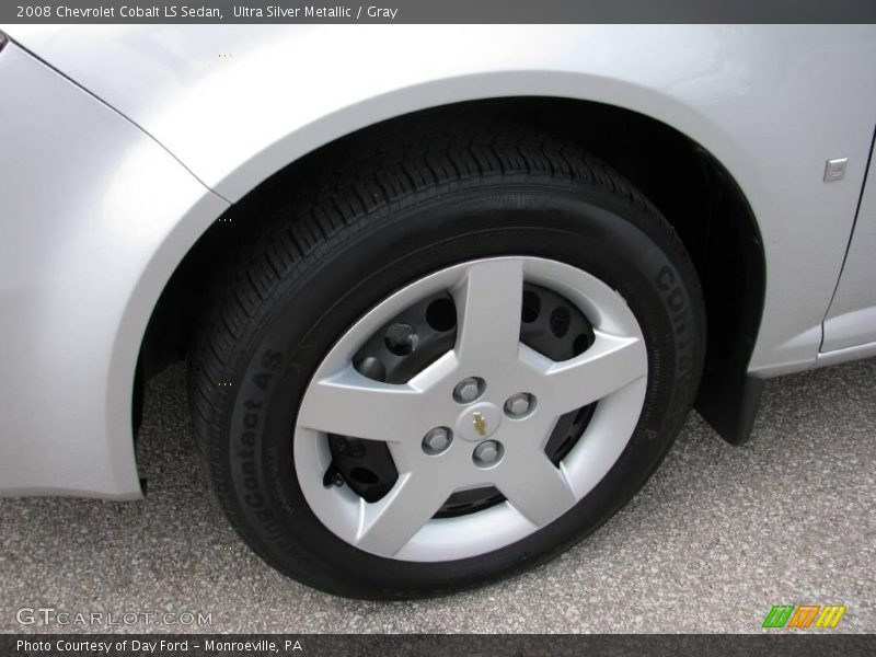 Ultra Silver Metallic / Gray 2008 Chevrolet Cobalt LS Sedan