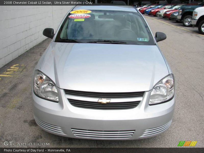 Ultra Silver Metallic / Gray 2008 Chevrolet Cobalt LS Sedan