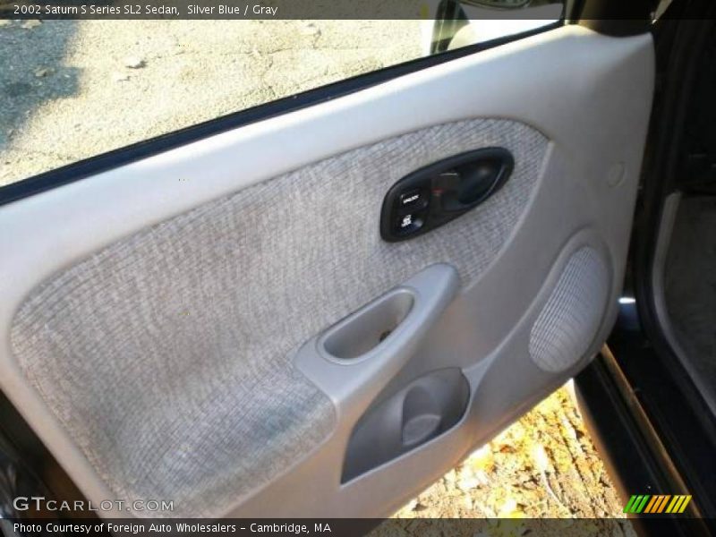 Silver Blue / Gray 2002 Saturn S Series SL2 Sedan