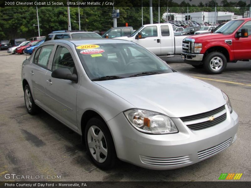 Ultra Silver Metallic / Gray 2008 Chevrolet Cobalt LS Sedan
