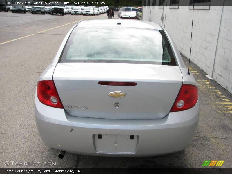 Ultra Silver Metallic / Gray 2008 Chevrolet Cobalt LS Sedan