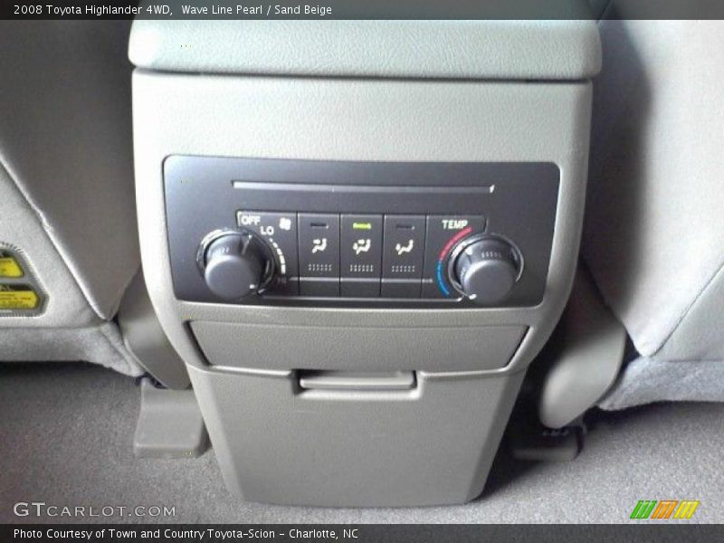 Wave Line Pearl / Sand Beige 2008 Toyota Highlander 4WD