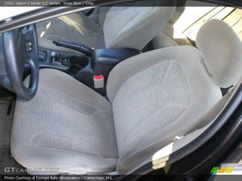 Silver Blue / Gray 2002 Saturn S Series SL2 Sedan