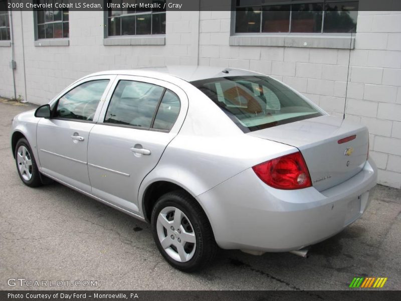 Ultra Silver Metallic / Gray 2008 Chevrolet Cobalt LS Sedan