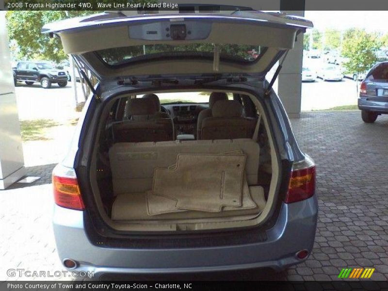 Wave Line Pearl / Sand Beige 2008 Toyota Highlander 4WD