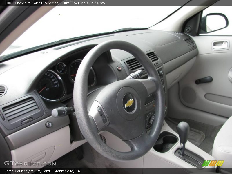 Ultra Silver Metallic / Gray 2008 Chevrolet Cobalt LS Sedan