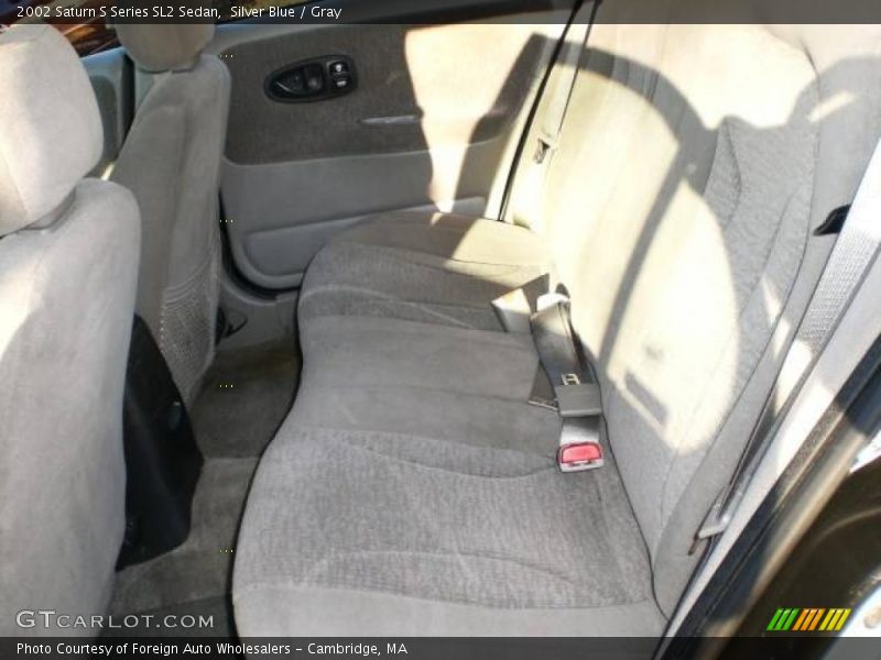 Silver Blue / Gray 2002 Saturn S Series SL2 Sedan
