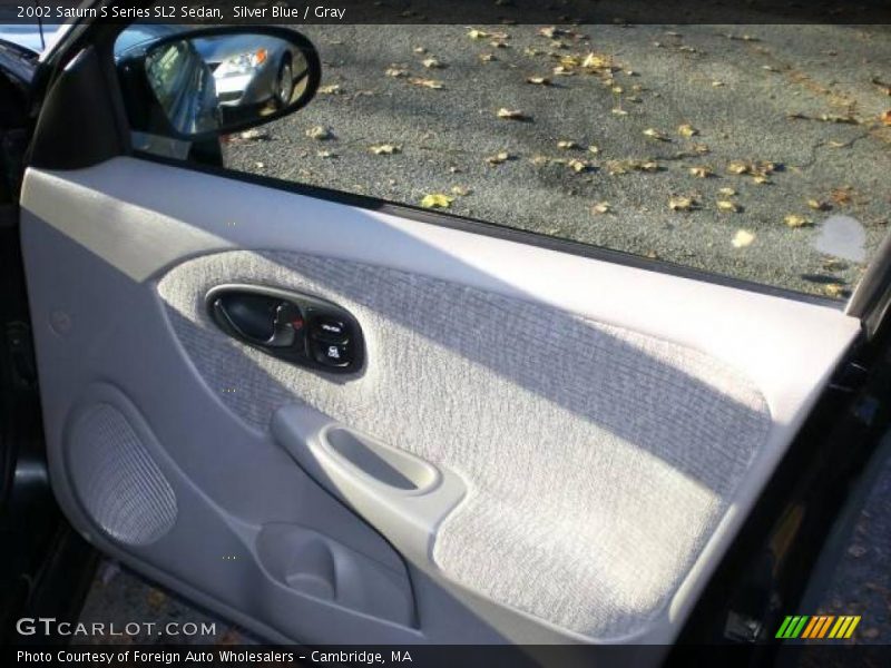 Silver Blue / Gray 2002 Saturn S Series SL2 Sedan