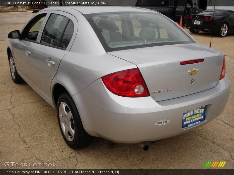 Ultra Silver Metallic / Gray 2008 Chevrolet Cobalt LS Sedan