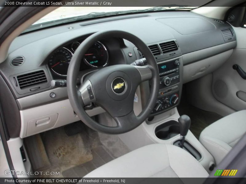 Ultra Silver Metallic / Gray 2008 Chevrolet Cobalt LS Sedan