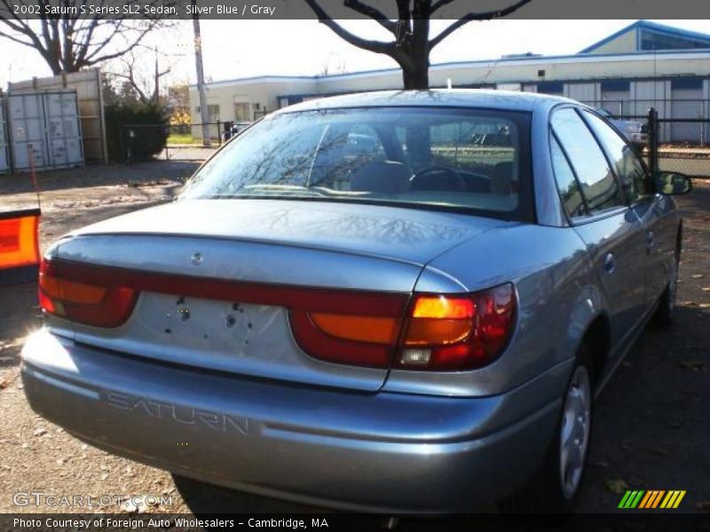 Silver Blue / Gray 2002 Saturn S Series SL2 Sedan