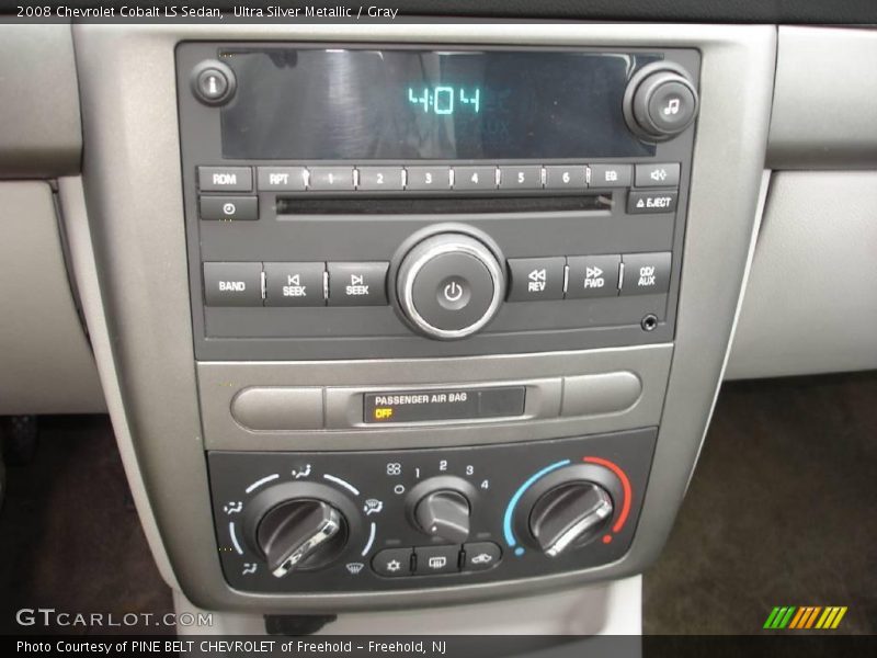 Ultra Silver Metallic / Gray 2008 Chevrolet Cobalt LS Sedan